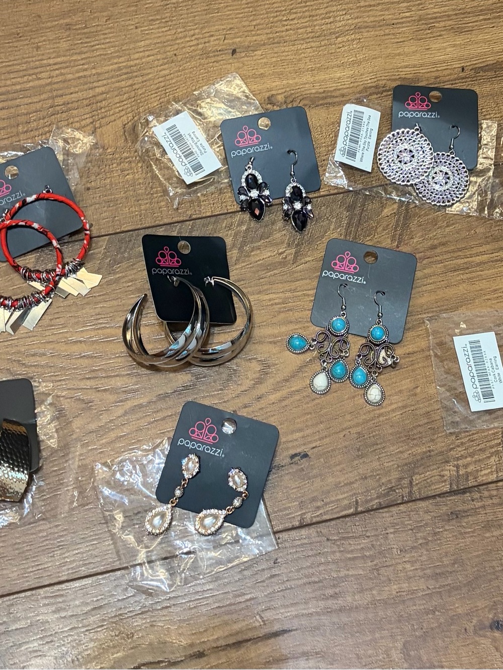 Bundle of Paparazzi Hoop and Dangle Earrings - Women Accessories